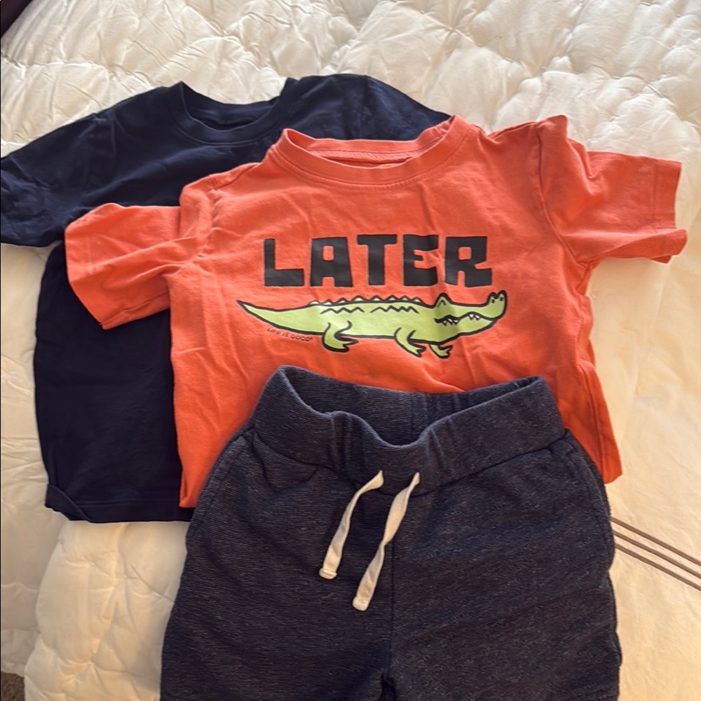 Life is Good/Gap Shirts &  Short set